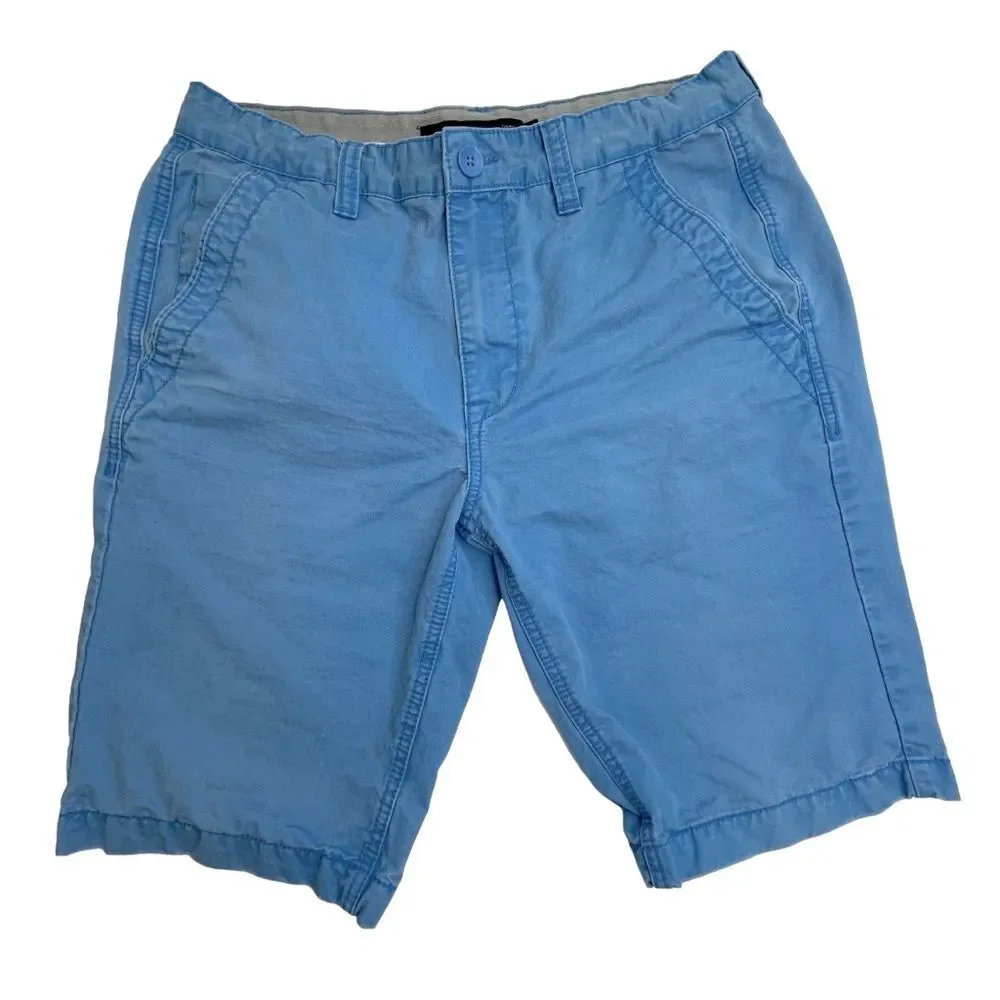 Calvin Klein Men's Denim Shorts Pockets Summer Blue Size 32